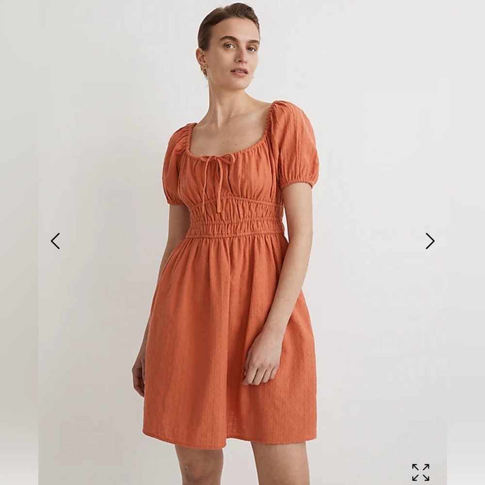 Madewell Dobby Sophia Mini dress L